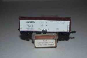 N Scale Red Caboose New York Central 40' Single Door Boxcar 6357 C52813 - Picture 1 of 2