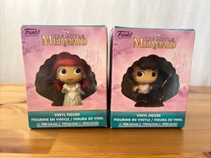 Funko Disney The Little Mermaid Set Of 2 Vinyl Figures - Picture 1 of 4
