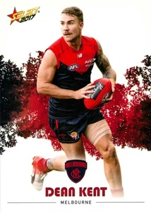 Tarjeta 2017 Melbourne Demons AFL Select Footy Stars - Dean Kent - Imagen 1 de 3