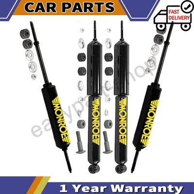 Juego Amortiguadores Delanteros Traseros Monroe Amortiguador Para Chevrolet Corvette 1958 1957 Foto 1 de 4