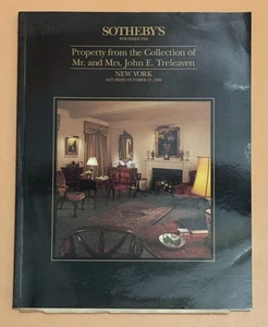 Sotheby's Catalog October 13,1990 - Collection of Mr. and Mrs. John E. Treleaven - Picture 1 of 1