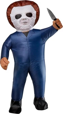 Disfraz inflable Michael Myers Halloween 2 disfraz elegante Halloween adulto Foto 1 de 3