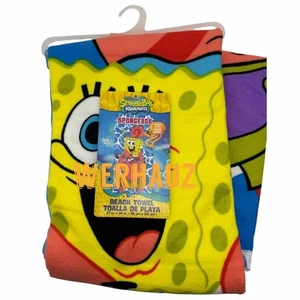 Spongebob Schwammkopf Patrick Strand Bad Pool Handtuch 27 x 54 Zoll für Kinder - Bild 1 von 3