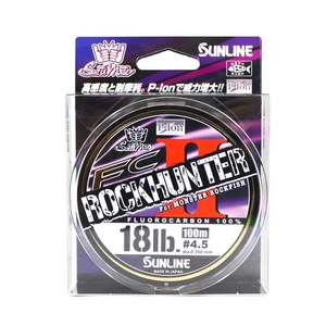 Sunline Fluorocarbon Leader Rock Hunter II 100m 18lb 0.35mm (9123) - Picture 1 of 6