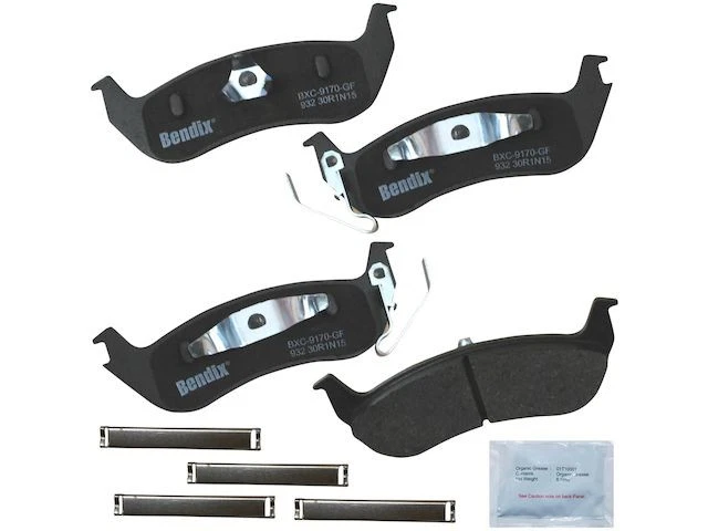 Juego de pastillas de freno traseras para 03-11 Mercury Grand Marquis HX55K3 Foto 1 de 1