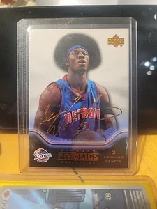 2004-05 Upper Deck Pro Sigs Diamond Collection Gold Ben Wallace #24 HOF - Picture 1 of 2