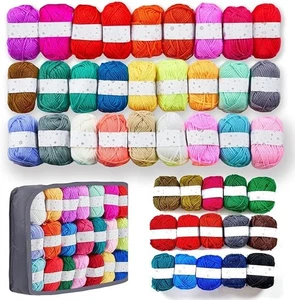 42 Roll x25g Tufting Yarn Kit, Acrylic Carpet Yarn for Tufting and Rug Making - Picture 1 of 7