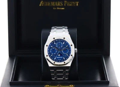 AP Royal Oak Perpetual John Mayer Limited 200 - Oro Blanco, 26574BC.OO.1220BC.02 Foto 1 de 4