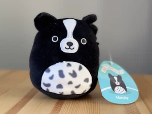 Squishmallows Pet Squad Monty the Border Collie 5-inch NWT - Picture 1 of 3