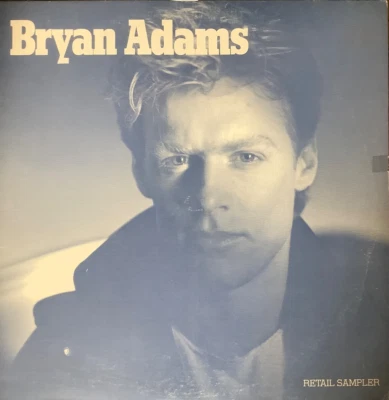 BRYAN ADAMS RARE RETAIL SAMPLER W/TOUR DATES ON BACK COVER - Image 1 of 4