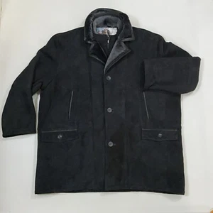 Abrigo Westport Negro Aston Piel de Oveja Hombre’s 4XL Estilo M4513 Nuevo Def: Tal cual - Imagen 1 de 23