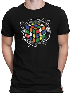 Magic Cube | Herren Fun T-Shirt S bis 4XL | Zauberwürfel Sheldon Cooper Physik - Picture 1 of 16