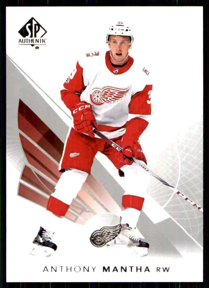2017-18 Upper Deck SP Authentic Anthony Mantha #24 - Image 1 of 2