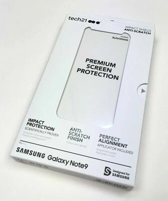 Tech21 Impact Shield BulletShield Screen Protector for Samsung Galaxy S9 / Note9 - Image 1 of 4