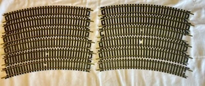 ๐ HO Scale Life-Like 8602 18" Radius 12 Pieces Curved Brass Track 36" Circle C6 - Picture 1 of 4