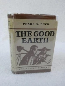 Pearl S. Buck THE GOOD EARTH 1934 First Modern Library Edition with Dust Jacket - Imagen 1 de 8