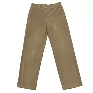 Pantalone Club Room in velluto a coste vestibilità rilassata beige uomo 32W 32L 100% cotone - Foto 1 di 13