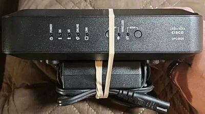 Cisco Wifi. Model DPC3828. 4 IEEE. DOCSIS 2.0. Cable Modem/Wireless Router. - Image 1 of 4