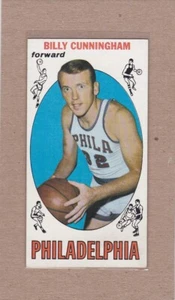 Baloncesto Topps 1969-70 Billy Cunningham novato #40 76ers en muy buen estado *A37508 - Imagen 1 de 1