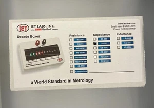 BRANDNEW**IET Labs CS-301 Capacitance Decade Box - Picture 1 of 3