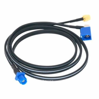 Fakra C male to splitter Y type SMA male C blue female RG174 3ft Combined Cable - Image 1 of 4