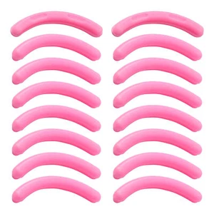 16 Pcs Eyelash Curlers Refill - Rubber Eyelash Curler Replacement Flexible Pads - Picture 1 of 8