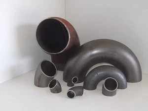 Rohrbogen Stahlrohrbogen Schweißbogen Stahl 45° 90° 180° BA-3  / 3S DIN 2605 - Bild 1 von 11