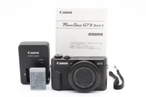 [Near Mint] CANON POWERSHOT G7X Mark II 2 Compact Digital Camera battery Set - Picture 1 of 8