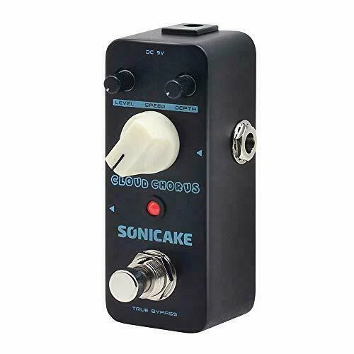 Sonicake 4334188354 Chorus Guitar Effects Pedal - Black
