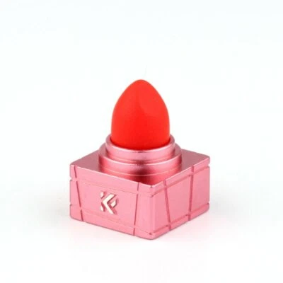 1 Piece Keyfirst Lipstick Keycap Silicone & Aluminum Alloy Personalized Key Cap - Image 1 of 4