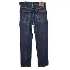 Y2K Vintage 2003 Red Tab Levi's 505 32 x 30 gebraucht Five Pocket Reißverschluss Fliege rotes Etikett - Bild 1 von 10