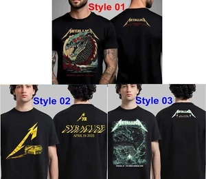 HOT!!! Metalica M72 Syracuse On April 19 2025 Tour T-Shirt, 3 Styles - Picture 1 of 6