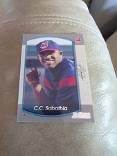 2000 Bowman CC Sabathia #198 Cleveland Indians Baseball Card