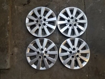 Brand New Set 2013 14 15 16 17 18 19 Leaf Sentra 16" Hubcaps Wheel Covers 53089 - Image 1 of 4