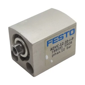 Festo ADVC-12-10-I-P Short-Stroke Cylinder, ø12mm Bore, 10mm Stroke, M5, 10bar - Picture 1 of 8
