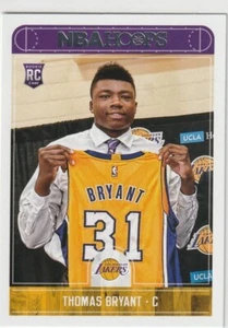 2017-18 Hoops #113 Thomas Bryant Los Angeles Lakers Indiana Hoosiers - Picture 1 of 2