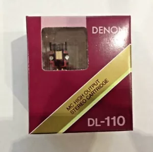 Denon DL-110 High Output MC Cartridge, Made by Denon, 100% Brand New from Japan - Picture 1 of 6