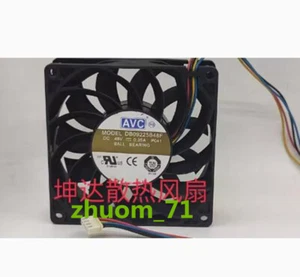 1PC AVC DB09225B48F-P041 9CM 9225 48V 0.35A 4-wire PWM controlled speed fan - Picture 1 of 2