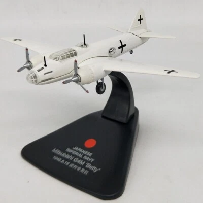 1:144 Scale Alloy Diecast Military Model Mitsubishi G4M Betty Bomber Aircraft - Image 1 of 4