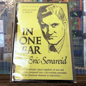 In One Ear Signed by Eric Sevareid, 1952 Hardcover - Imagen 1 de 8