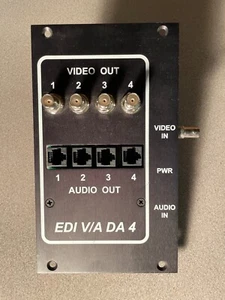 EDI V/A DA 4 Video/Audio Panel - Picture 1 of 3