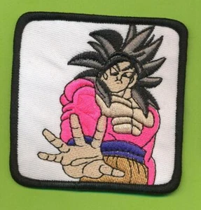 Parche bordado para coser Dragon Ball Z de 3" x 3" - Vegeta (postura 2) - Imagen 1 de 1