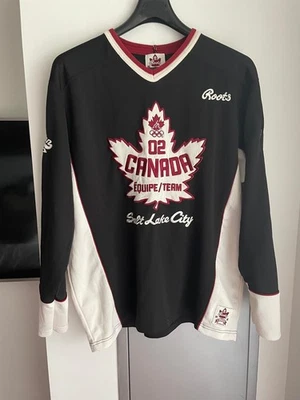 Vintage Canada Salt Lake City Olympic Hockey Jersey - Image 1 of 4