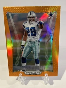 Panini Prizm Deca Darren Woodson Orange Prizm 2024/49 Dallas Cowboys - Imagen 1 de 2