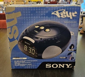 Sony ICF-CD831 Dream Machine Psyc CD Alarm Clock Radio Move Blue Sealed New - Picture 1 of 5
