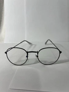 Unisex Eyeglasses Frames Full Rim Rounded 2S05353 Black No Measurements Y1133A - Picture 1 of 17