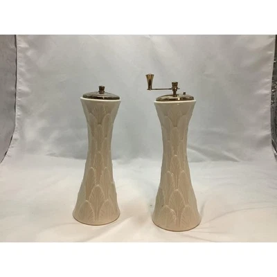 Salero y molinillo vintage Lenox 7” Foto 1 de 4