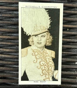 MITCHELL CARD:   A GALLERY OF 1934. -  MAE WEST - Picture 1 of 3