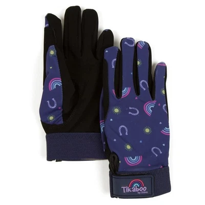 Tikaboo - Kinder Regenbogen - Reithandschuhe (ER1830) - Bild 1 von 2