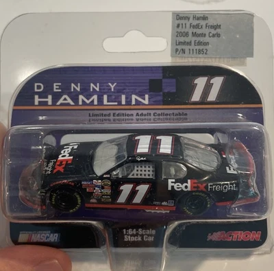 Denny Hamlin ROOKIE #11 1/64 FedEx Freight Nascar Diecast Action Limited Edition - Image 1 of 3